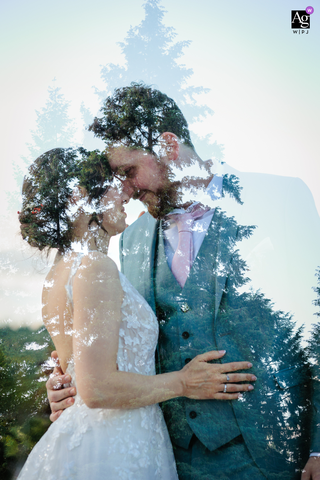 Photo de couple, Élu Artistic Guild Purple récompensé par WPJA, photo prise par Florian Fauvarque photographe de mariage à Grenoble et en Isère
