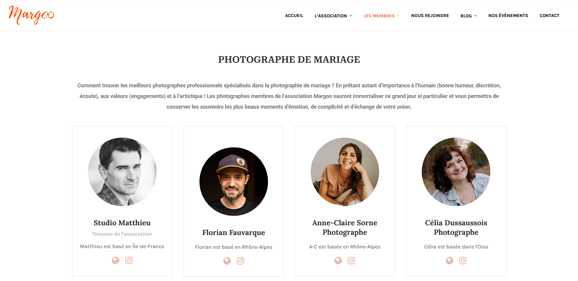 Florian Fauvarque Photographe Mariage écoresponsable à Grenoble en Isère – Site Margoo l'annuaire de prestataires de mariage éco-responsable