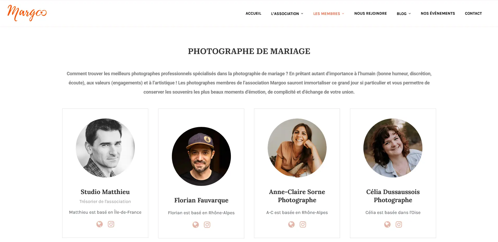 Florian Fauvarque Photographe Mariage écoresponsable à Grenoble en Isère – Site Margoo l'annuaire de prestataires de mariage éco-responsable