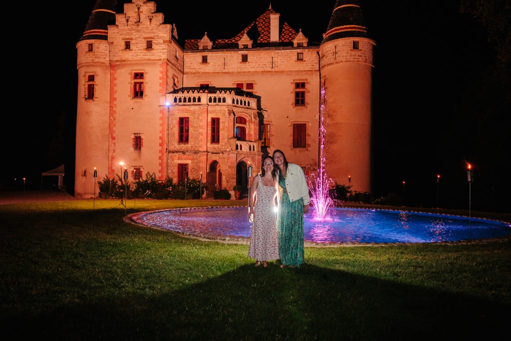 Château de la pupetière, Isère. Photo prise par Florian Fauvarque, photographe de mariage écoresponsable à Grenoble en Isère.