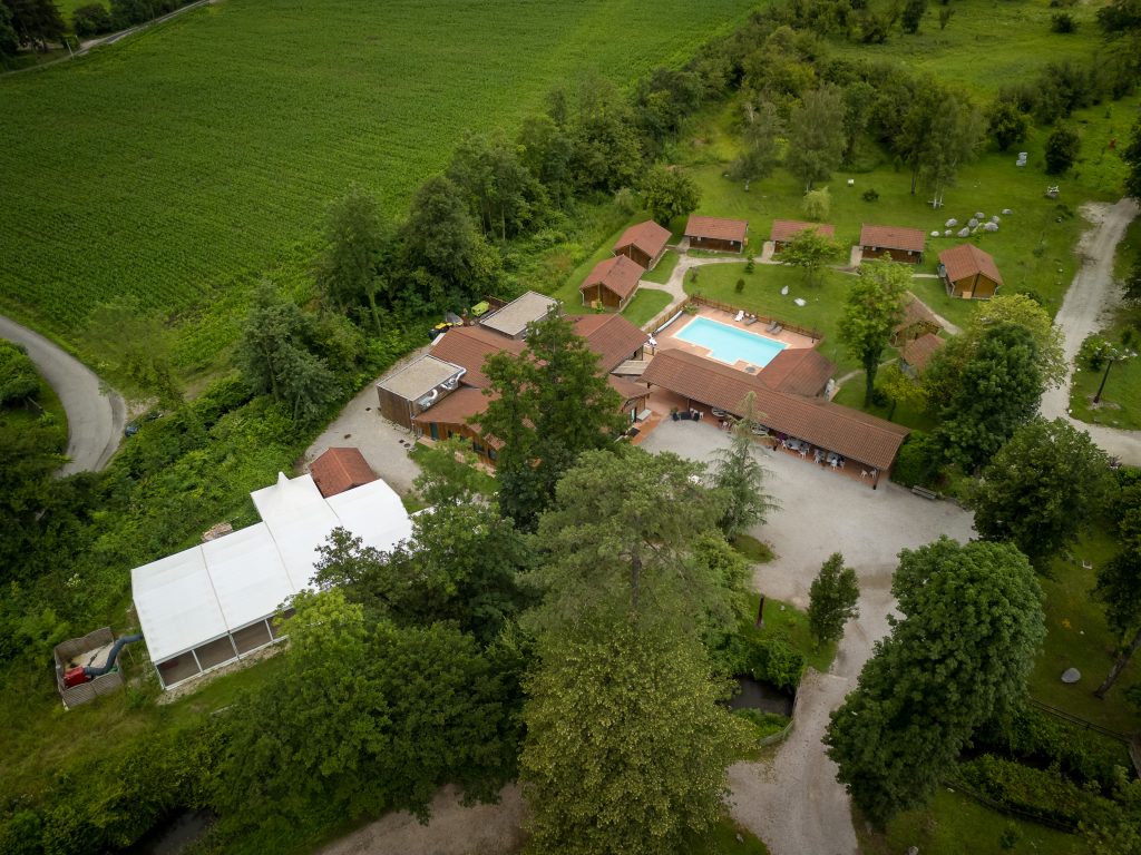 Domaine de Saint Jean de Cheppy vu du ciel