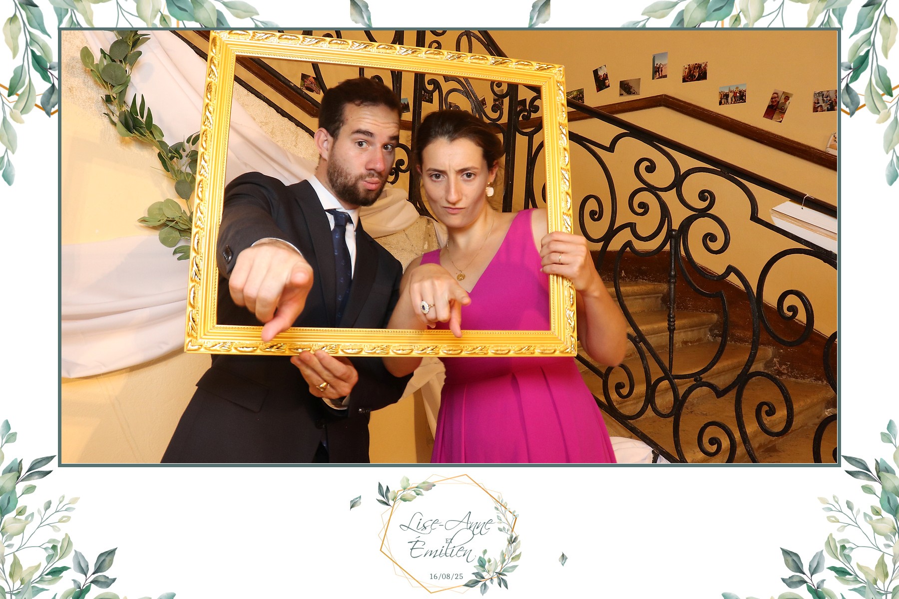 Photos d'invité avec photobooth, location de Photobooth à Grenoble par Florian Fauvarque