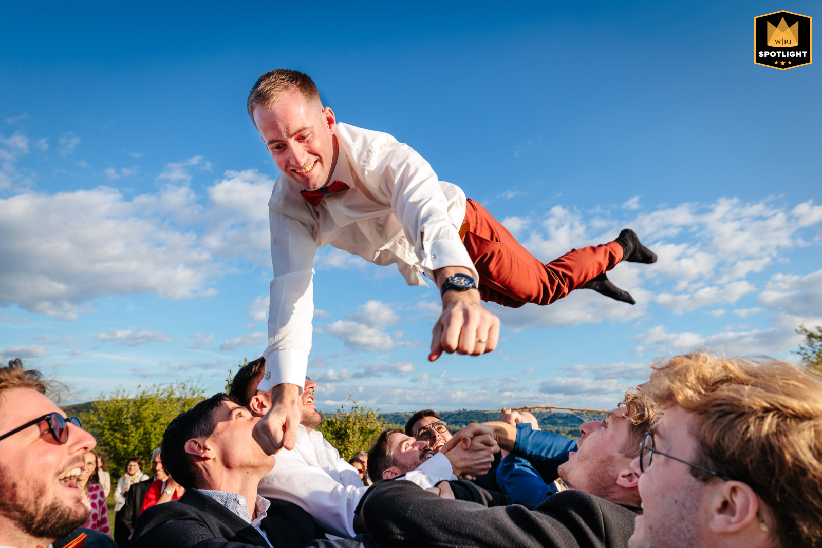 Photo récompensée par un WPJA Spotlight Award. Photo prise par Florian Fauvarque photographe de mariage écoresponsable à grenoble en Isère
