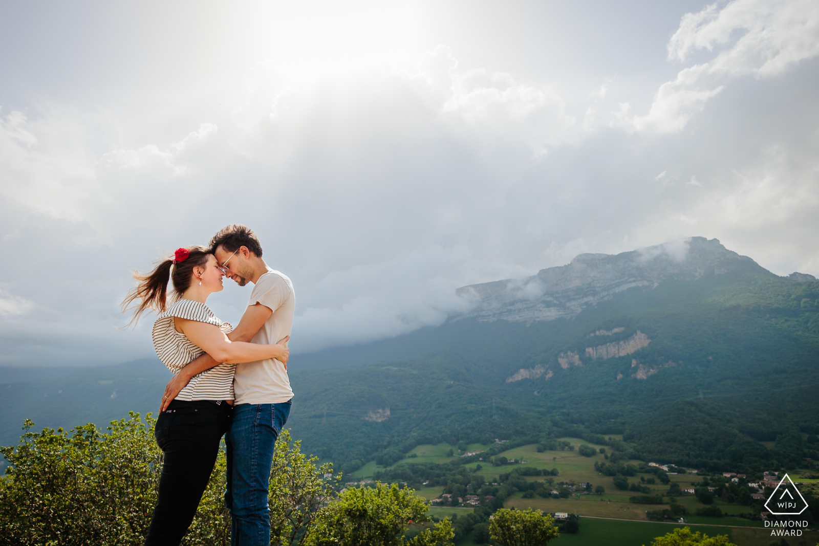 Photo récompensé par un WPJA Diamond Award. Photo prise par Florian Fauvarque photographe de mariage écoresponsable à grenoble en Isère